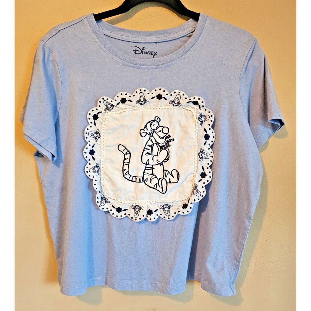 Disney Winnie the Pooh Tigger Ruffle Women's T-Shirt Size L BoxLunch Exclusive